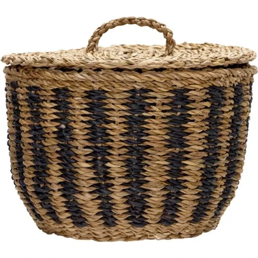 House Doctor Cesto - 3-pak håndflettede opbevaringskurve