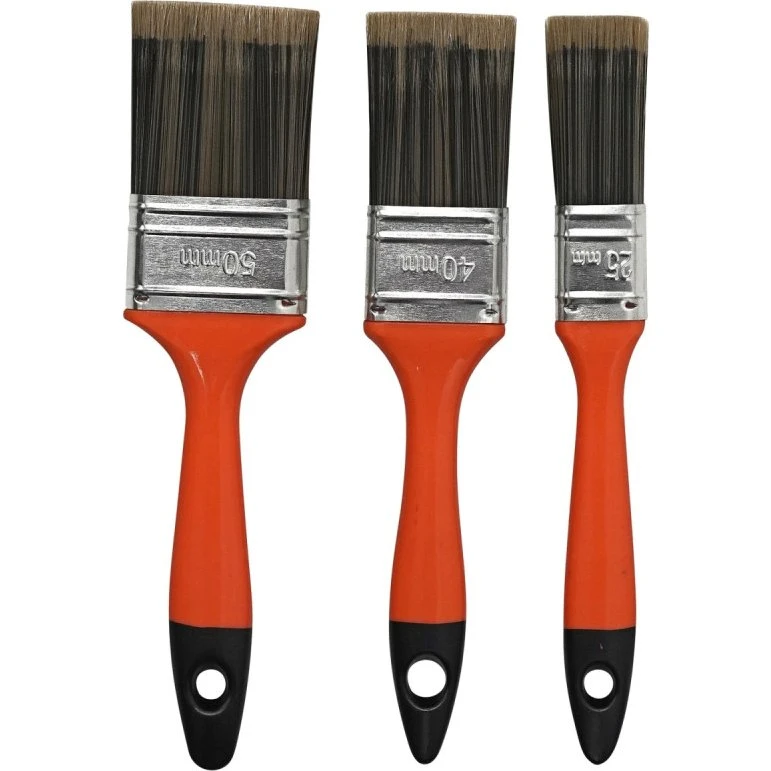 Work It fladt penselsæt 25/40/50 mm (sæt á 3)