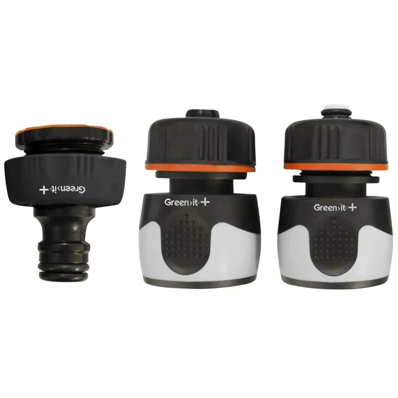 Green-it Plus Slangekoblingssæt, 3 dele (1/2")