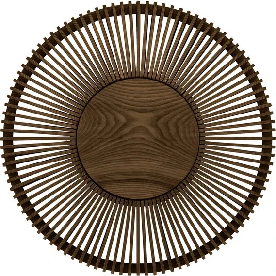 UMAGE Clava Up Wood Large – Væg-/Loftlampe Dark Oak