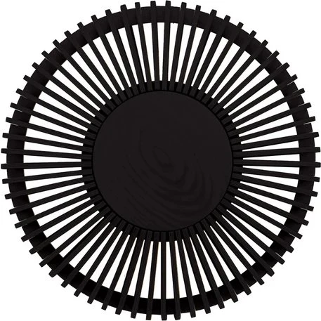 Umage Clava Up Wood Medium – Væg-/Loftlampe Sort Eg