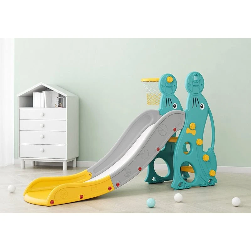 Kids Zone Rutsjebane med Basket - Til børn 1-5 år