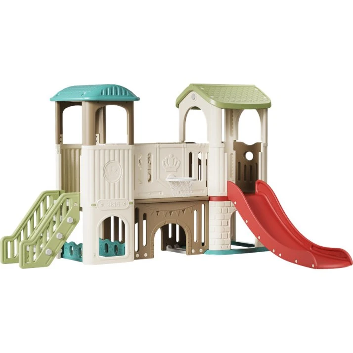 Kids Zone Adventure Park legehus med rutsjebane