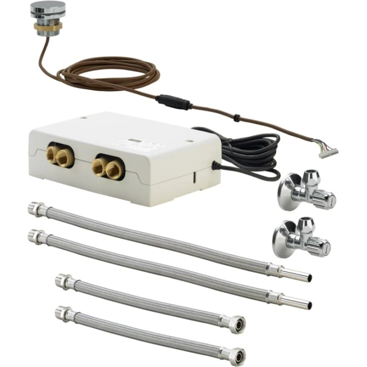 Viega Multiplex Trio E afløb til kar, forkromet