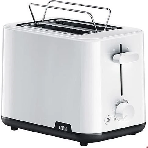 Braun HT1010 Brødrister 2-skive – Hvid