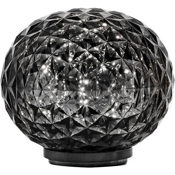 Kartell Mini Planet Battery bordlampe Ø16 cm – Smoke