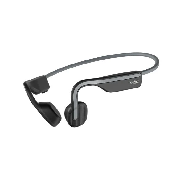 Shokz OpenMove Grå – Bone Conduction Open‑Ear