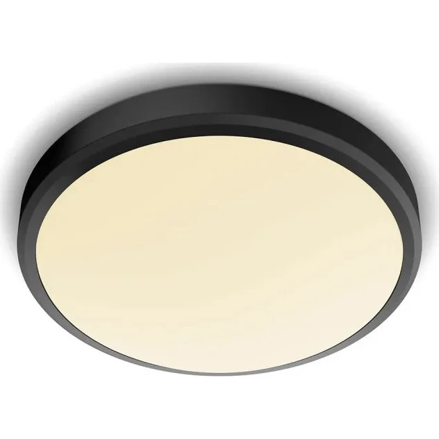 Philips DORIS LED loftlampe 17W 2700K, sort Ø313