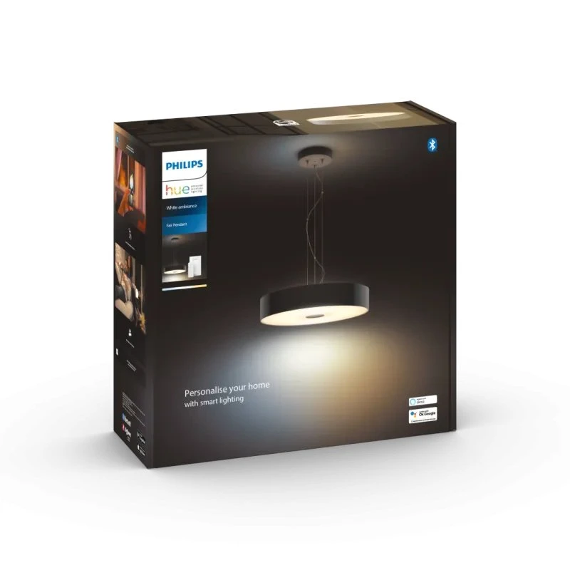 Philips Hue Fair Pendel Sort – White Ambiance
