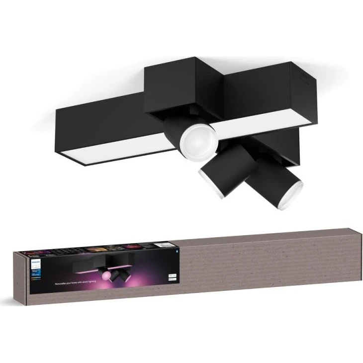 Philips Hue Centris Cross 3-Spot Sort – White & Color Ambience