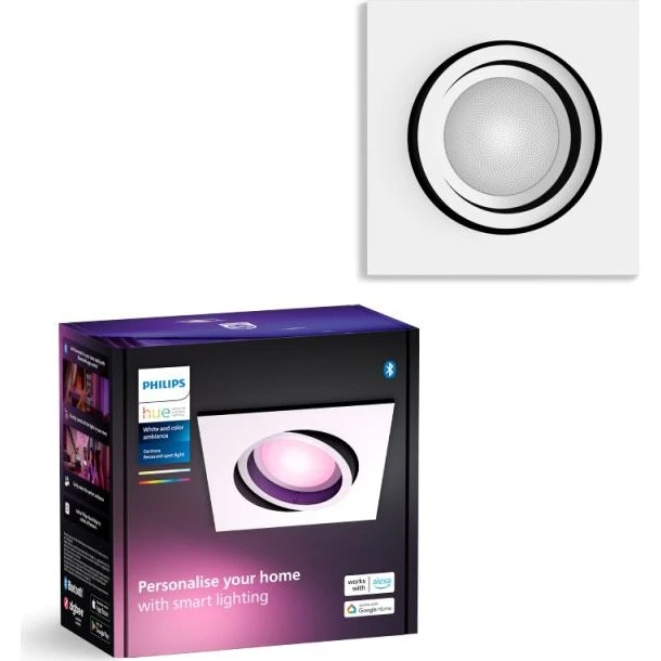 Philips Hue Centura Indbygningsspot Hvid - White & Color