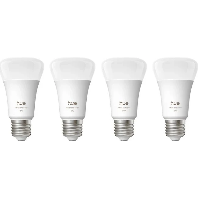 Philips Hue White & Color Ambiance E27 6W (4-pak)