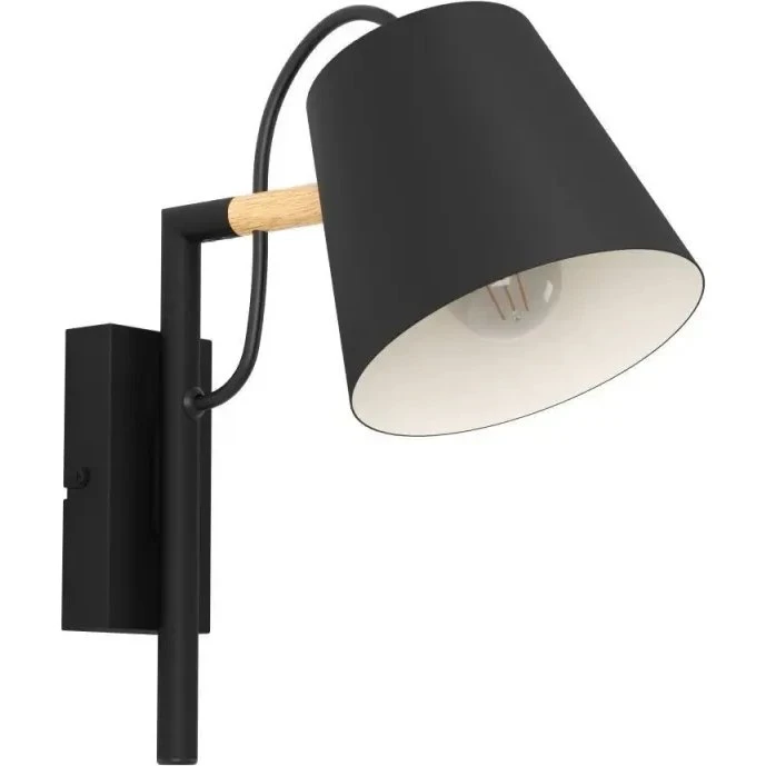 EGLO Lacey Væg H275 E14 - Sort væglampe