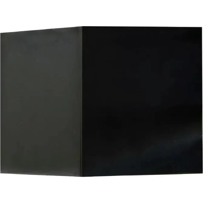 EGLO Solcelle Væglampe 10x10 cm Sort – Varmhvid LED