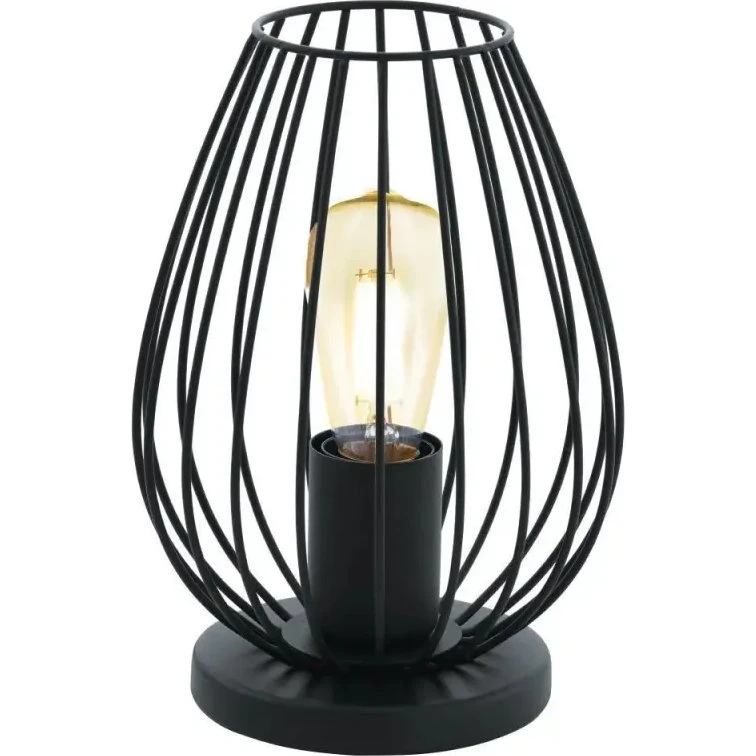 EGLO Newtown bordlampe sort (E27)