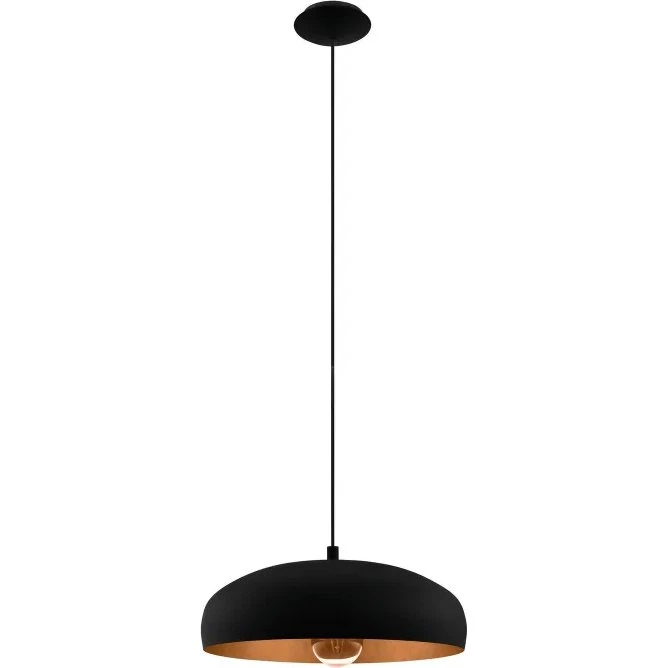 EGLO Mogano 1 Pendel Sort/Kobber Ø40 cm