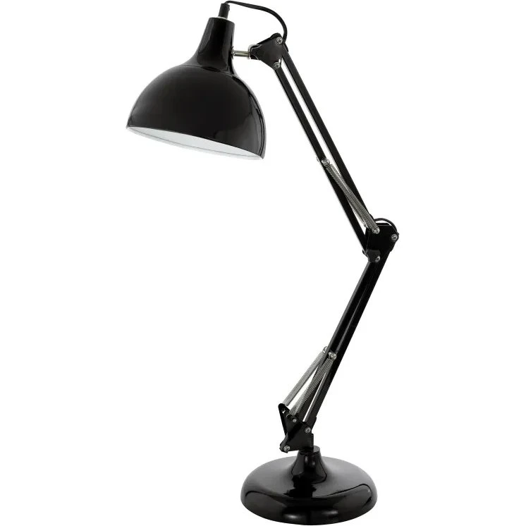 EGLO Borgillio Bordlampe - Sort, Justerbar