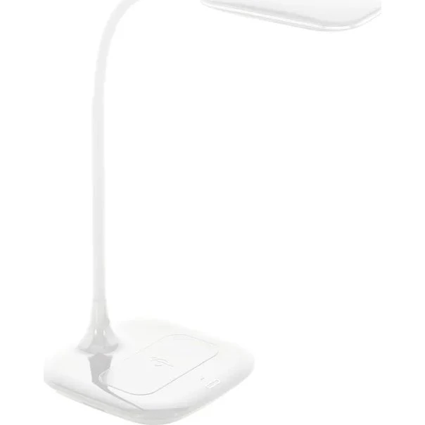 EGLO Masserie Bordlampe LED m/Qi-oplader H420 Hvid