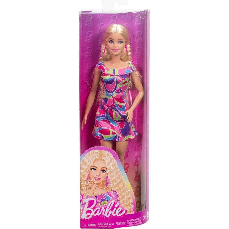 Barbie Fashionistas Totally Hair – 90'er Colorful Skirt