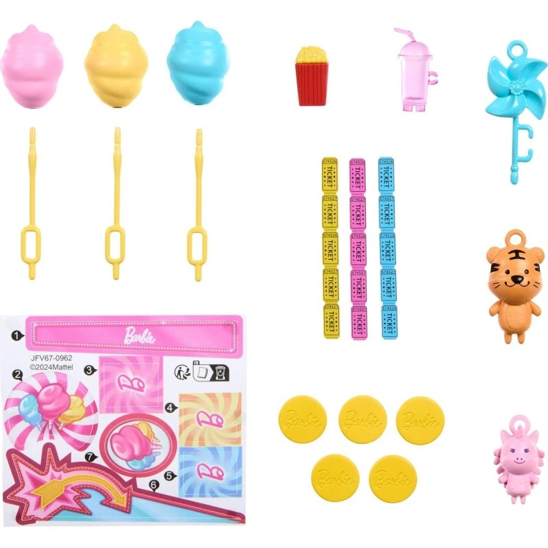 Barbie Mysteries Strandbod: Candyfloss & Spil (inkl. dukke)