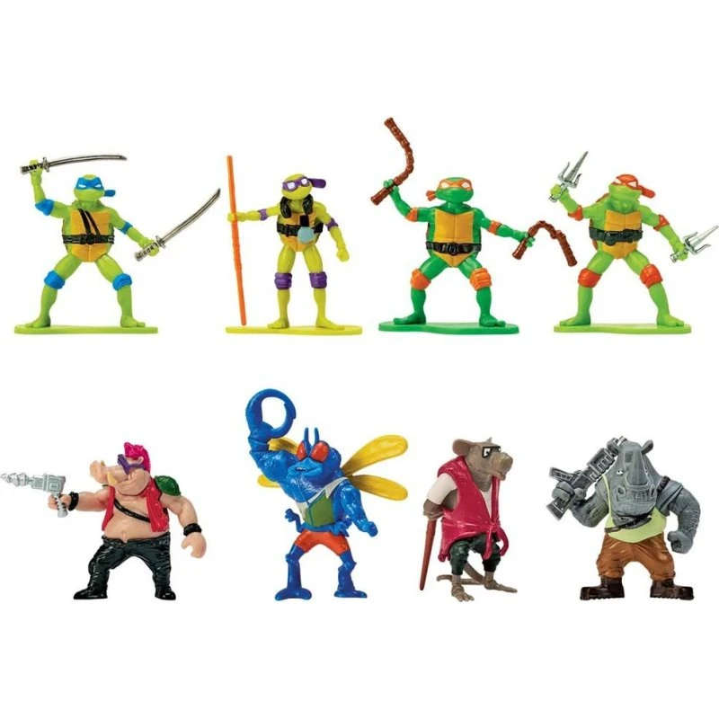 Turtles Mutant Mini Figure Battle Pack – 4 figurer
