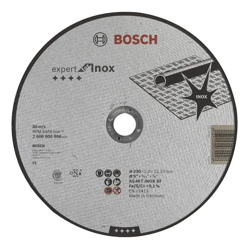 Bosch Expert for Inox 230 mm skæreskive 2,0 mm