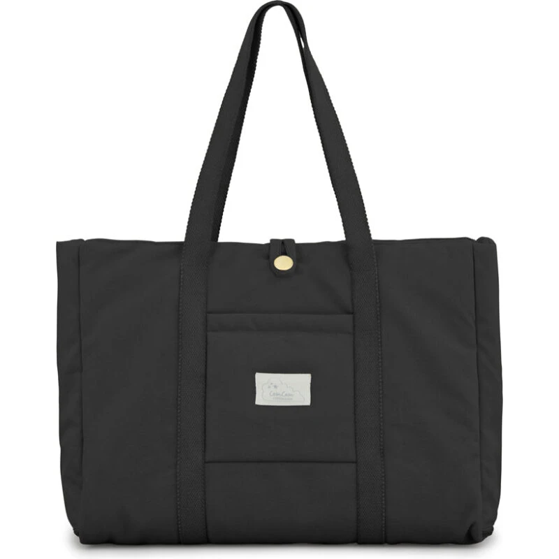 Cam Cam Copenhagen Fold-ud Pusletaske, Sort (økologisk bomuld)
