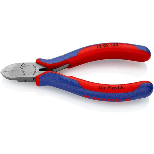 Knipex 72 02 125 - Skævbider til plast 125 mm