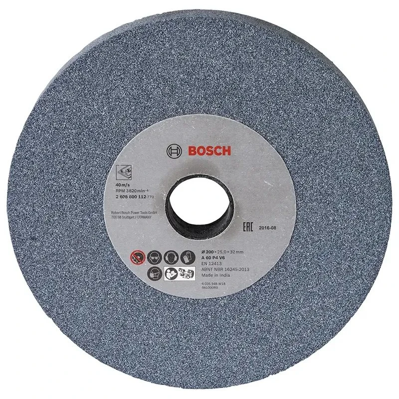 Bosch Slibeskive 200x32 mm K60 Korund til bænksliber
