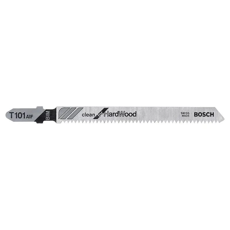 Bosch T 101 AIF BIM stiksavklinge 5-pak – Clean for Hard Wood