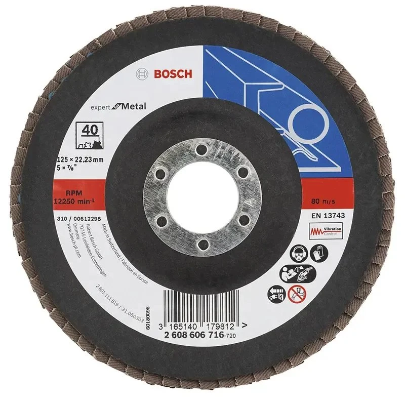 Bosch X551 Expert Flapdisk 125x22 mm K40 til metal
