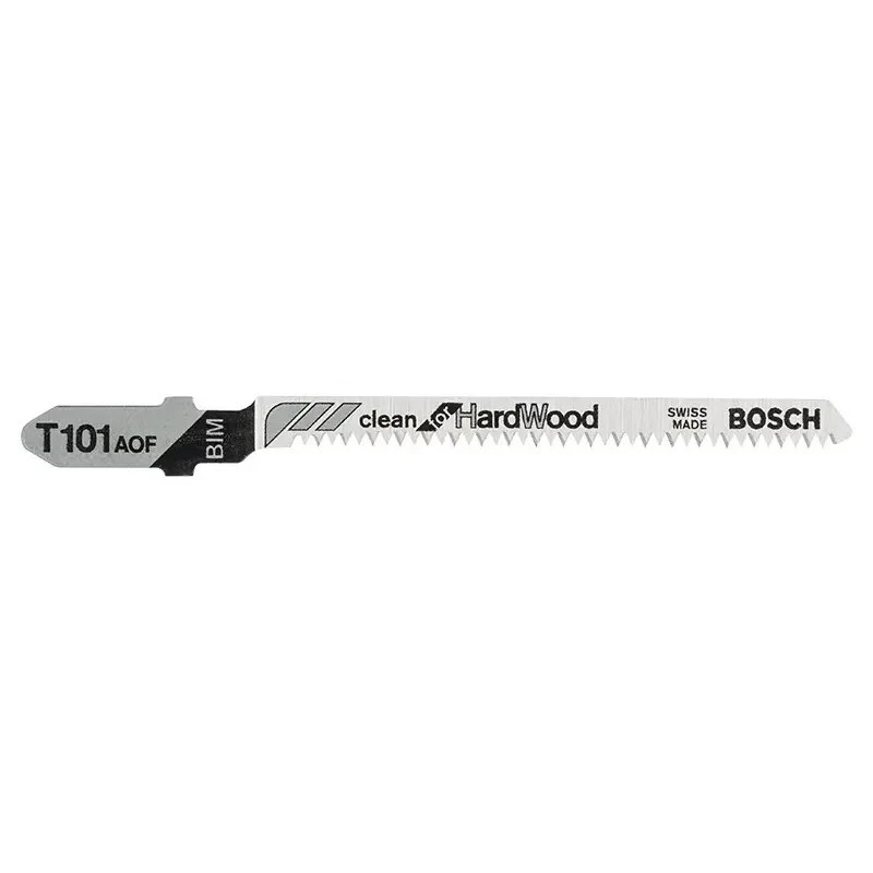 Bosch T101 AOF Stiksavklinge 3 stk – Clean for Hard Wood