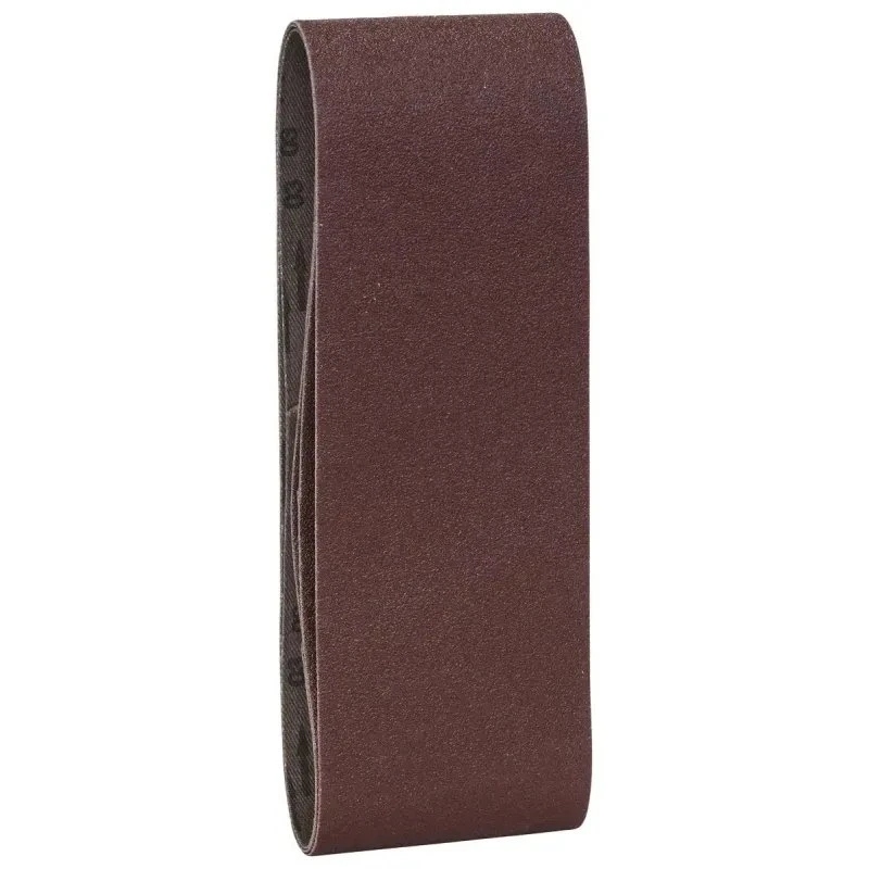 Bosch Slibebånd 65x410 mm K100, 3 stk (rød)