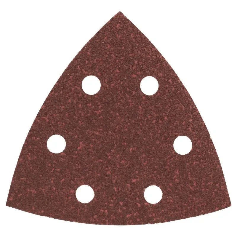 Slibeblad 93 mm K60 6-hul 5 stk - til deltaslibere