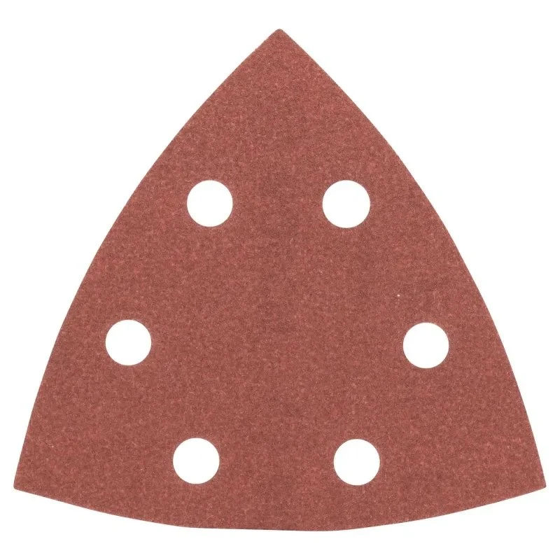 Slibebladssæt 93 mm K180 6-huls til deltaslibere 5 stk