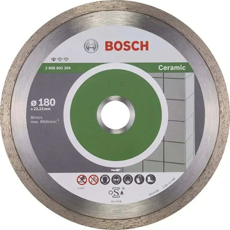 Bosch Diamantskæreskive 180 mm Standard for Ceramic