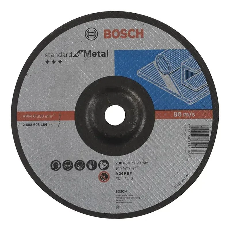 Bosch Skrubskive 230x6 mm A24 P BF – Standard til metal