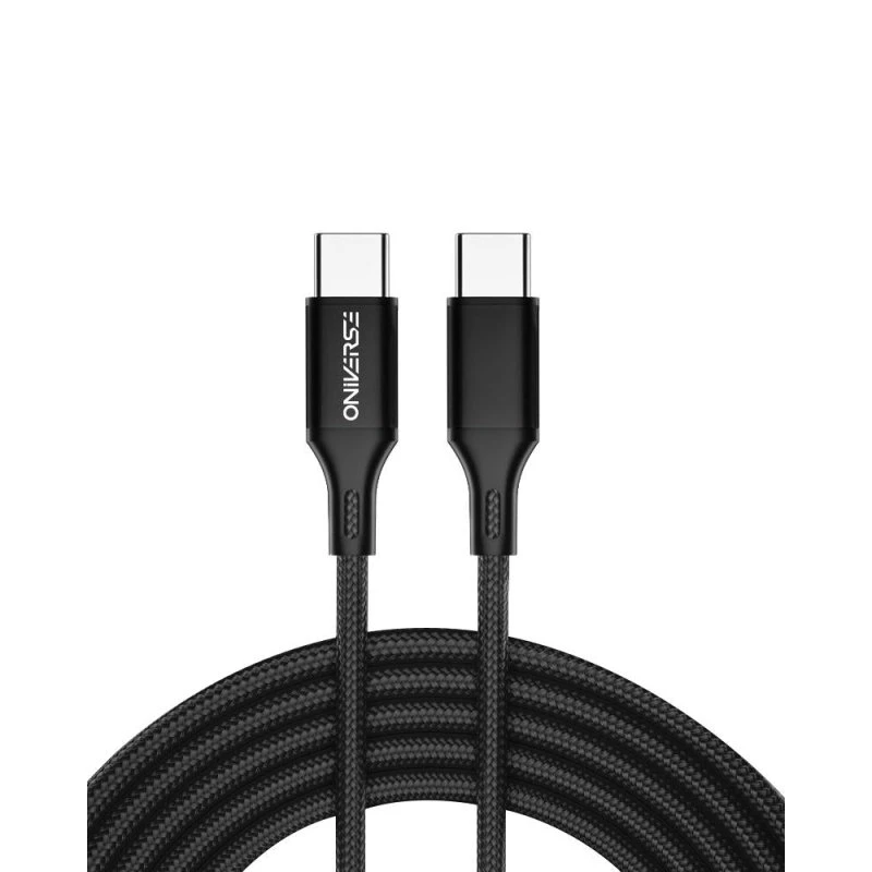 Oniverse USB-C til USB-C kabel 3 m – Sort