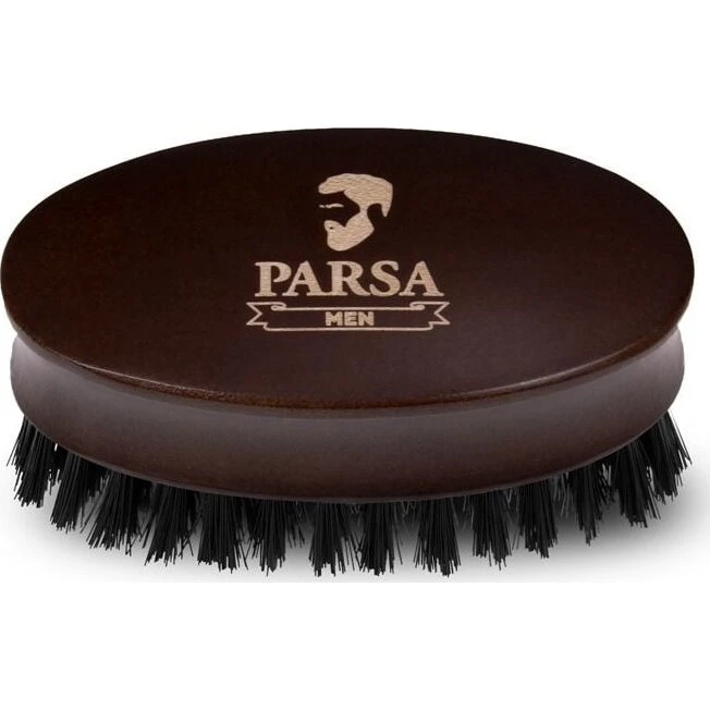 PARSA Vegan skægbørste – træ & syntetisk hår