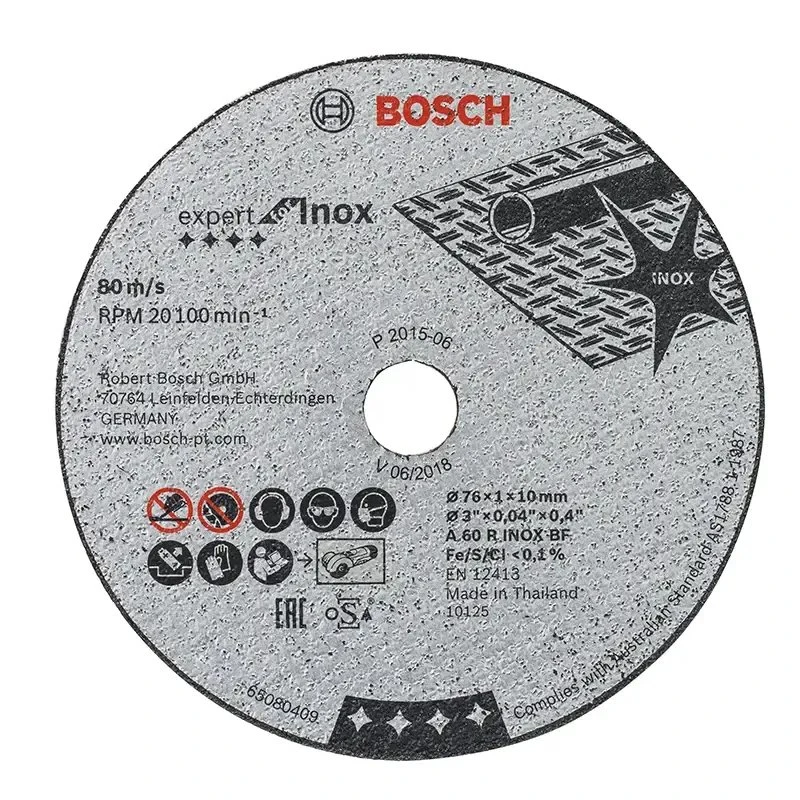 Bosch Expert for INOX skæreskive 76x1x10 mm (5 stk)
