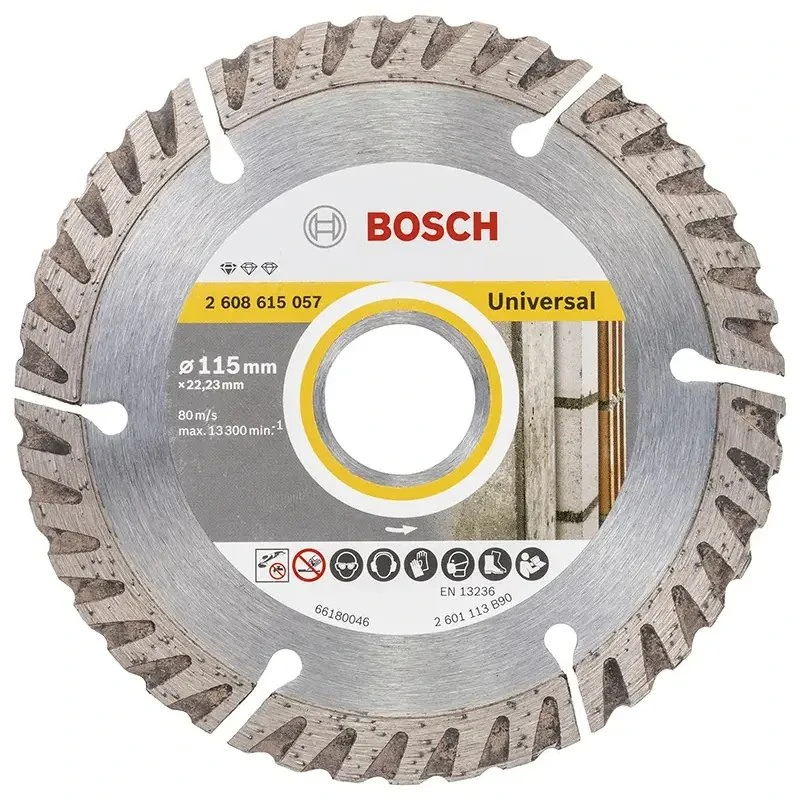 Bosch Diamantskive Standard 115x22,23 mm – Universal