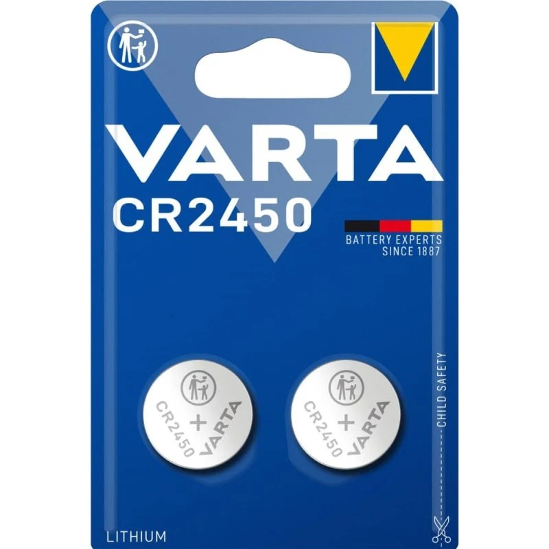 VARTA CR2450 3V Lithium knapcelle 2-pak