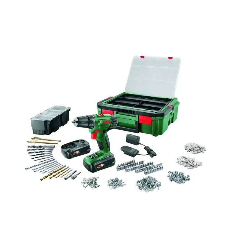 Bosch PSR 1800 Li-2 18V + SystemBox (2x1,5Ah)