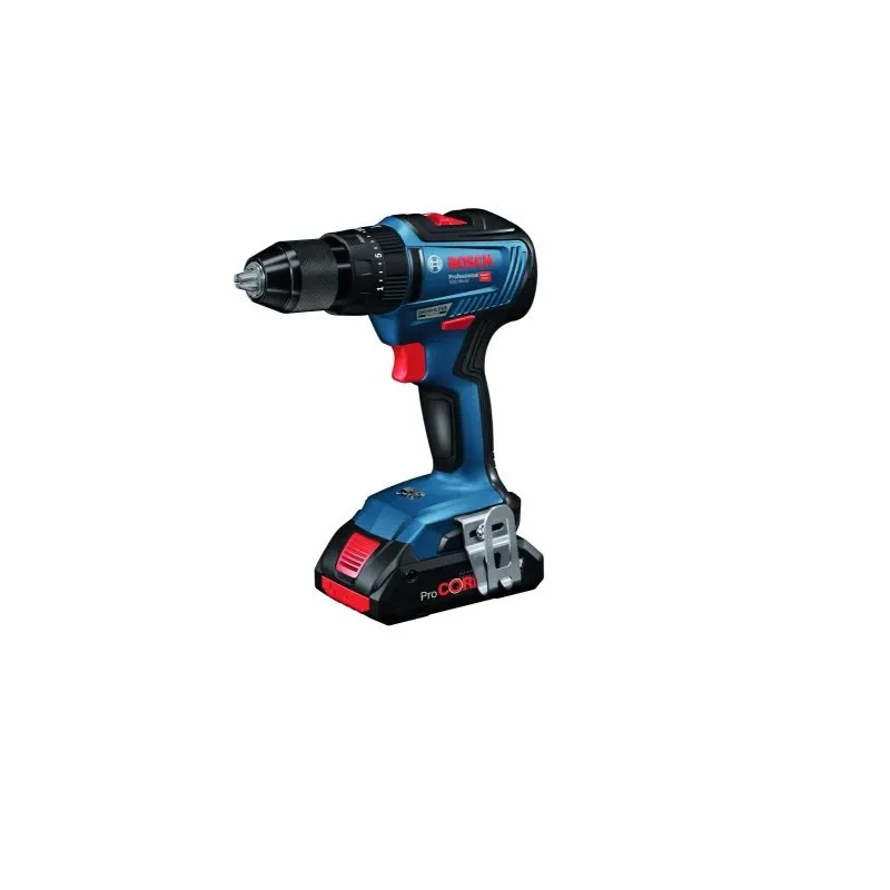 Bosch GSB 18V-55 Slagboremaskine 2x4,0Ah i L-Boxx