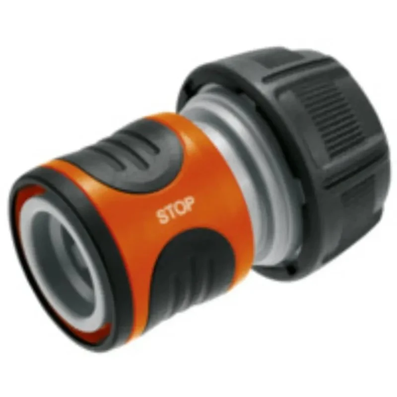 Gardena Slangekobling 3/4" med vandstop (19 mm)