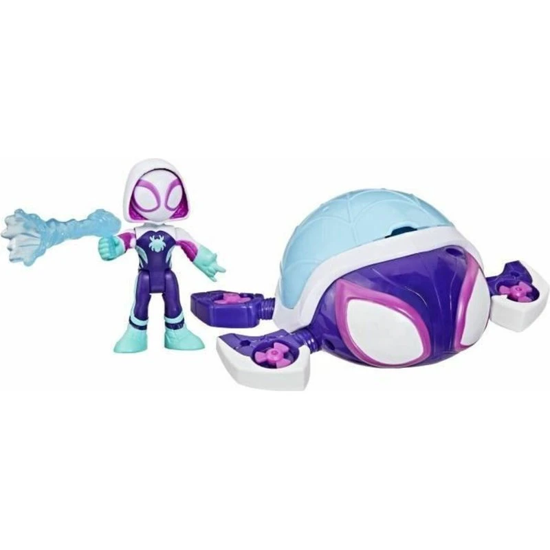 Spidey Water-Webs: Turtle & Ghost actionfigursæt 3+