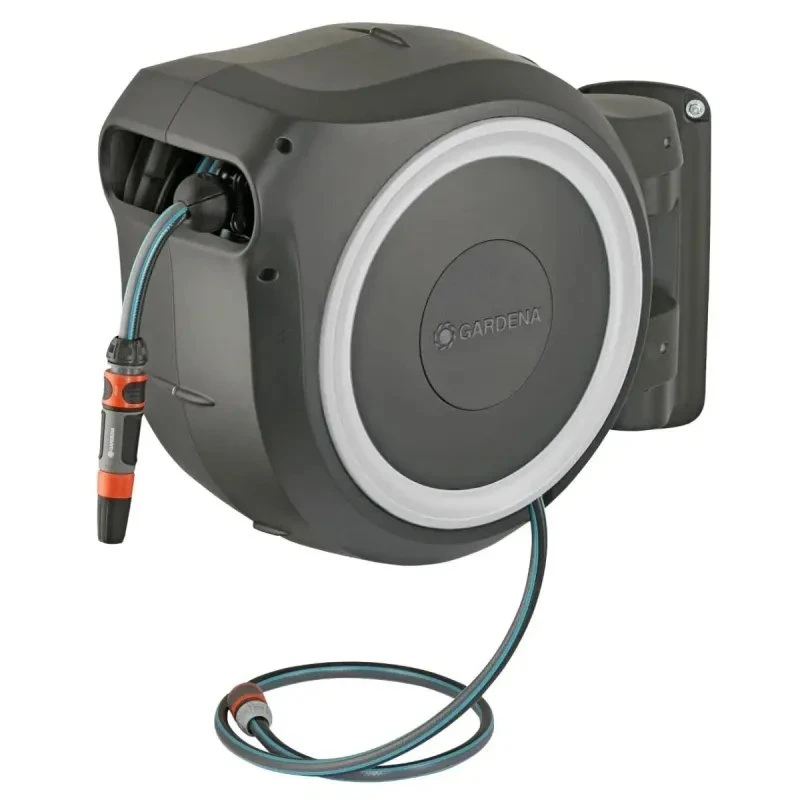 Gardena Vægslangeboks RollUp L 30 m - Hvid