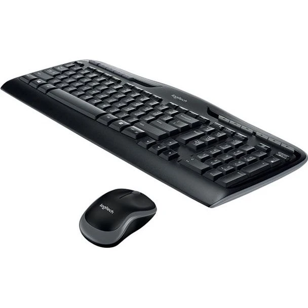 Logitech MK330 Trådløst Tastatur & Mus - Nordisk, Sort