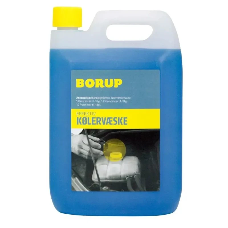 Borup Kølervæske 2,5 L – Frostsikring til bilens kølesystem