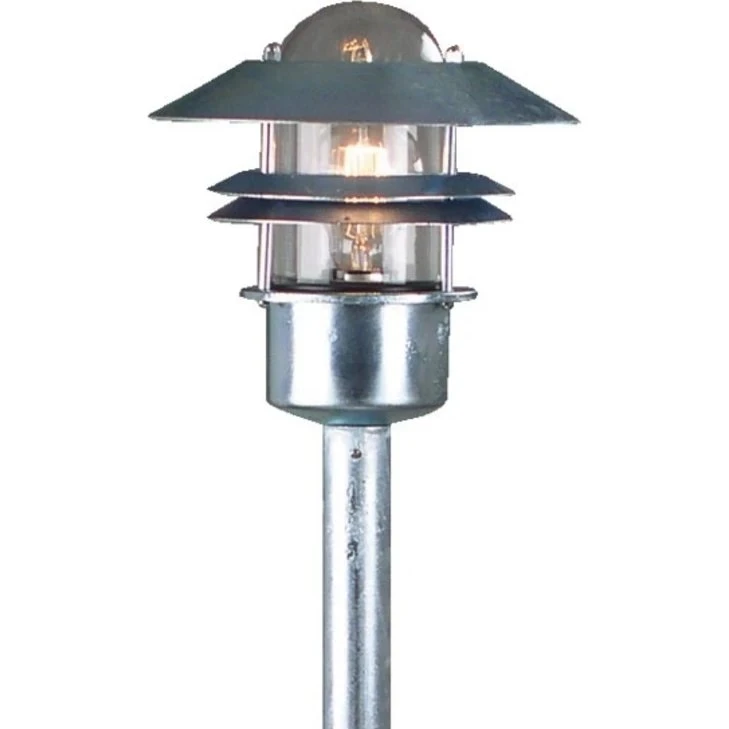 Nordlux Blokhus havelampe – galvaniseret stål